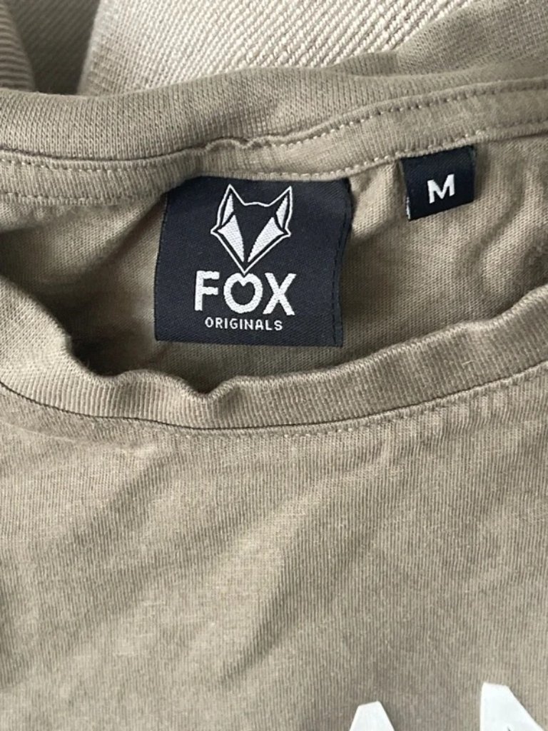 Fox Originals Ireland Graphic T-Shirt Olive Green Crewneck Short Sleeve M 8 10 — image 3 of 8